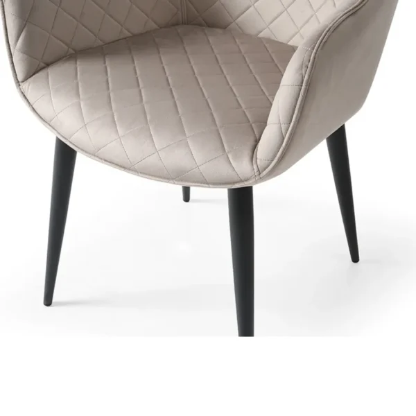 Velvet Mid Century Dining Chair