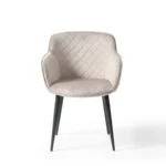 Velvet Mid Century Dining Chair