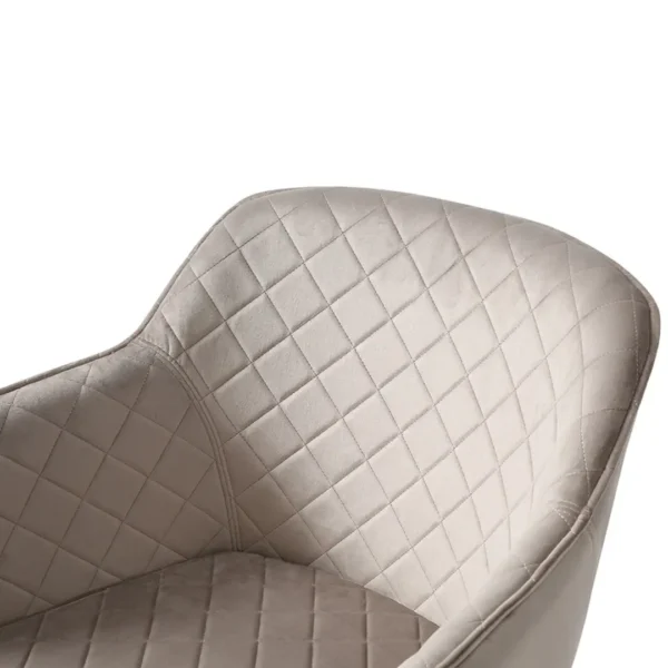 Velvet Mid Century Dining Chair