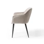 Velvet Mid Century Dining Chair