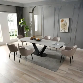 9189 Table with 1117 Chairs By ESF Furniture