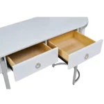 Shiny 131 Silver Marble Dining Set