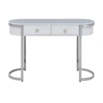 Shiny 131 Silver Marble Dining Set