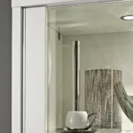 High Gloss Lacquer Roma Dining Set White, Italy