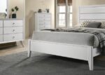 White Dortmund Bed CM7465WH By Furniture of America 14