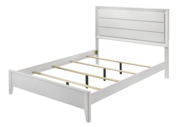White Dortmund Bed CM7465WH By Furniture of America 11