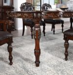 Brown Cherry/Espresso Nouvelle Dining Table CM3256CH-T By Furniture of America 14