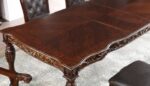 Brown Cherry/Espresso Nouvelle Dining Table CM3256CH-T By Furniture of America 15