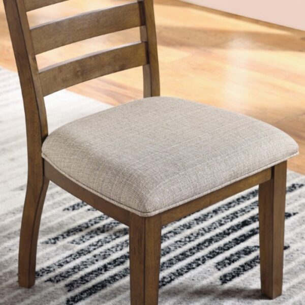 Walnut/Light Gray Rapidview Side Chair CM3259WN-SC-2PK By Furniture of America 7