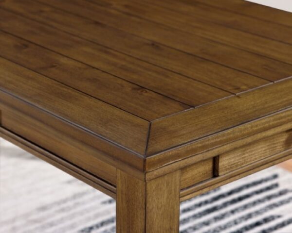 Walnut/Light Gray Rapidview Dining Table CM3259WN-T By Furniture of America 10