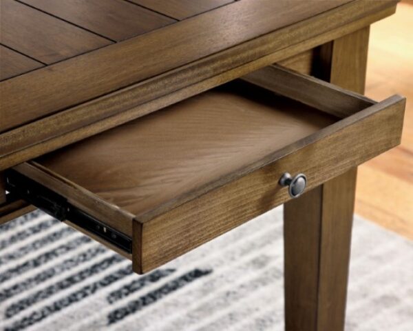 Walnut/Light Gray Rapidview Dining Table CM3259WN-T By Furniture of America 11