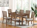 Walnut/Light Gray Rapidview Dining Table CM3259WN-T By Furniture of America 17