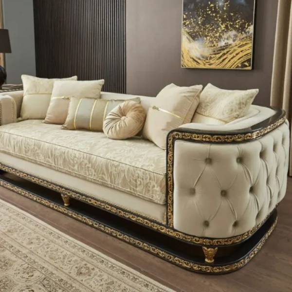 Victorian HD-9010- 3PC Sofa Set By Homey Design - Image 6