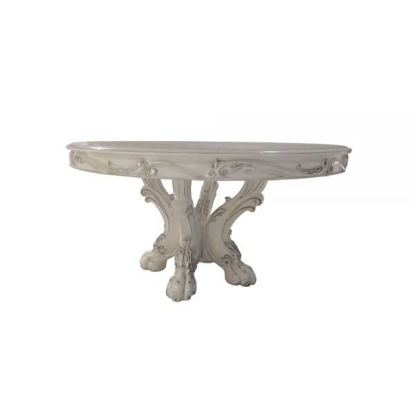 Bone White Dresden Dining Table DN01700 By ACME