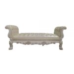 Antique White Dresden Bench BD01687 By ACME Bedroom Benches Mobilia Cleopatra 10 Antique White Dresden Bench BD01687 By ACME 10