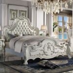 Dresden Bed With Button Tufted Headboard By ACME 11