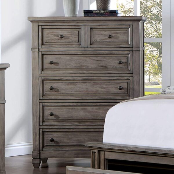 Warm Gray Durango Chest CM7461GY-C By Furniture of America. 4