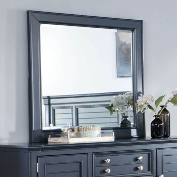 Slate Blue Manzanillo Mirror CM7470BL-M By Furniture of America.