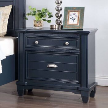 Slate Blue Manzanillo Nightstand CM7470BL-N By Furniture of America.