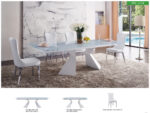 Shiny 992 Table and 6138 Chairs p8510 By ESF Furniture 32
