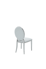 Shiny Zig Zag Dining Table with 110 White Chairs p10734 By ESF Furniture 18