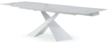 Shiny 9113 Dinning Table White w/ext p11821 By ESF Furniture 29