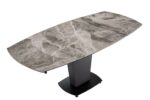 Mat, Shiny 2417 Marble Table Gray p11597 By ESF Furniture 38