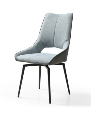 1239 Dining Chair Blue/Dark Fabric