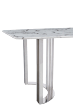 Shiny 131 Silver Marble Dining Table i27597 By ESF Furniture Luxury Dining Tables Mobilia Cleopatra 23 Shiny 131 Silver Marble Dining Table i27597 By ESF Furniture 23