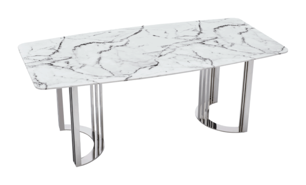 Modern-133-Silver-Dining_table