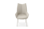 Mat, Shiny 9113 Dining Table with 1218 swivel Gray Chairs p11819 By ESF Furniture ESF Furniture Mobilia Cleopatra 88 Mat, Shiny 9113 Dining Table with 1218 swivel Gray Chairs p11819 By ESF Furniture 88