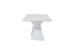 Mat, Shiny 9113 Dining Table with 1218 swivel Gray Chairs p11819 By ESF Furniture ESF Furniture Mobilia Cleopatra 82 Mat, Shiny 9113 Dining Table with 1218 swivel Gray Chairs p11819 By ESF Furniture 82
