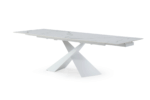 Mat, Shiny 9113 Dining Table with 1218 swivel Gray Chairs p11819 By ESF Furniture ESF Furniture Mobilia Cleopatra 75 Mat, Shiny 9113 Dining Table with 1218 swivel Gray Chairs p11819 By ESF Furniture 75
