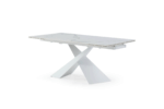 Mat, Shiny 9113 Dining Table with 1218 swivel Gray Chairs p11819 By ESF Furniture ESF Furniture Mobilia Cleopatra 74 Mat, Shiny 9113 Dining Table with 1218 swivel Gray Chairs p11819 By ESF Furniture 74