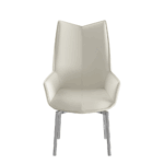Mat, Shiny 9113 Dining Table with 1218 swivel Gray Chairs p11819 By ESF Furniture ESF Furniture Mobilia Cleopatra 69 Mat, Shiny 9113 Dining Table with 1218 swivel Gray Chairs p11819 By ESF Furniture 69