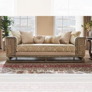 Hd-9011-Loveseat By Homey Design | Mobilia Cleopatra HD-9011-Loveseat By Homey Design