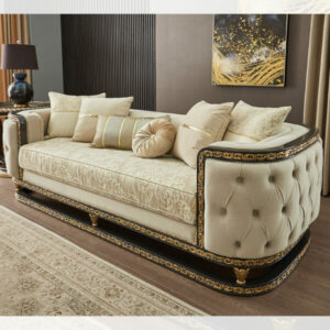 Hd-9010-Loveseat By Homey Design | Mobilia Cleopatra HD-9010-Loveseat By Homey Design