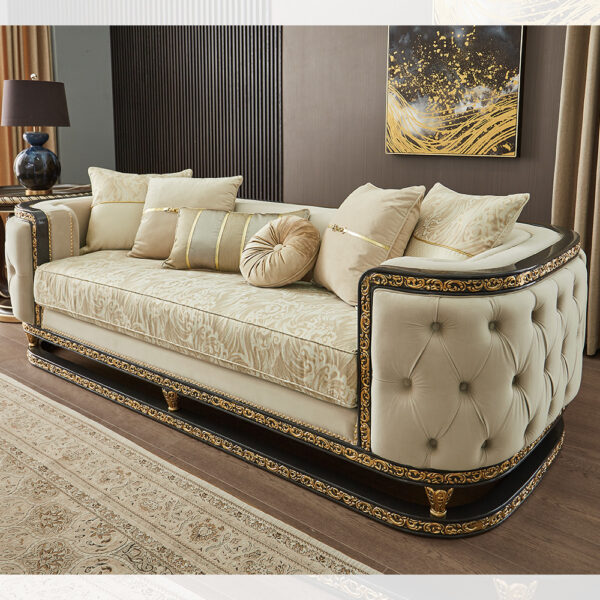 Italian Living Room Piuma Sectional p12619 By ESF Furniture 16