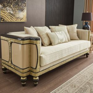 Hd-9009-Loveseat By Homey Design | Mobilia Cleopatra HD-9009-Loveseat By Homey Design