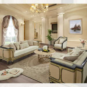 Hd-9009- 3Pc Sofa Set By Homey Design | Mobilia Cleopatra HD-9009- 3PC Sofa Set By Homey Design