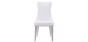 6138 Solid White (No Pattern) Chair I21476 By Esf Furniture | Mobilia Cleopatra 6138 Solid White (no pattern) Chair i21476 By ESF Furniture