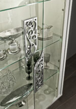 High Gloss Lacquer Roma Dining Set White, Italy p6738 By ESF Furniture 25