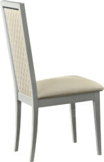 High Gloss Lacquer Roma Dining Set White, Italy p6738 By ESF Furniture 23