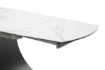 Mat, Shiny 9035 Table with 1254 Chairs and 3012 buffet By ESF Furniture ESF Furniture Mobilia Cleopatra 75 Mat, Shiny 9035 Table with 1254 Chairs and 3012 buffet By ESF Furniture 75