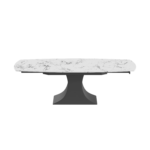 Mat, Shiny 9035 Table with 1254 Chairs and 3012 buffet By ESF Furniture ESF Furniture Mobilia Cleopatra 66 Mat, Shiny 9035 Table with 1254 Chairs and 3012 buffet By ESF Furniture 66
