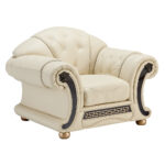 Apolo Ivory By ESF Furniture Living Room & Sofa Sets Mobilia Cleopatra 38 Apolo Ivory By ESF Furniture 38