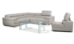 2119 Sectional Light Gray By ESF Furniture 28