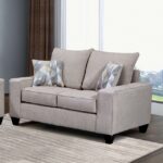 Beige West Action Loveseat SM7331-LV by Furniture of America Luxury Loveseats Mobilia Cleopatra 11 Beige West Action Loveseat SM7331-LV by Furniture of America 11