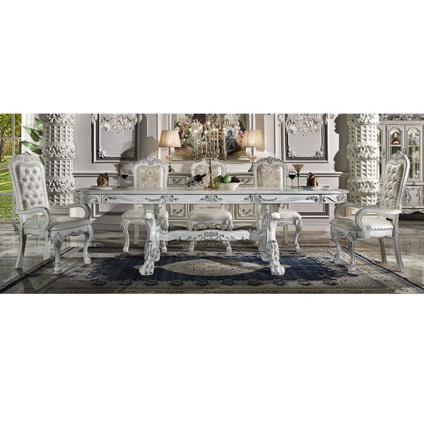 Bone White Dresden Dining Table DN01694 By ACME