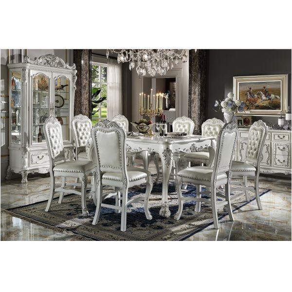 Bone White Dresden Counter Height Table DN01705 By ACME